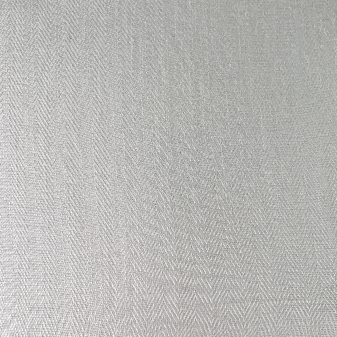 TED BAKER Size XS Jaames White Herringbone Cotton Linen One Pocket Roll Tab Long Sleeve Shirt