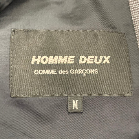 COMME des GARCONS Size M Grey Mohair Wool Notch Lapel Sport Coat
