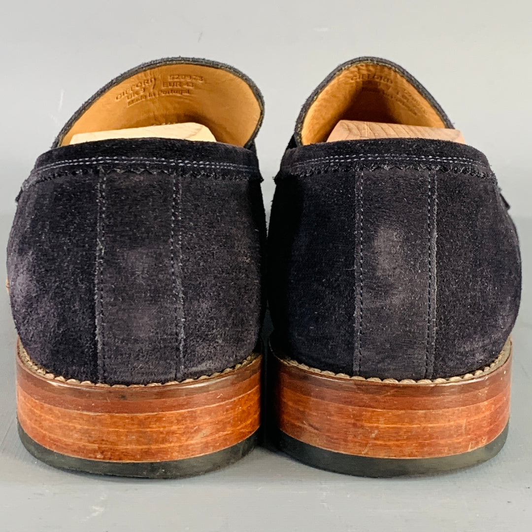PS by PAUL SMITH Size 8 Gifford Navy Suede Penny Loafers M2S-PCE07-PSUE-49_50.jpg main image 4