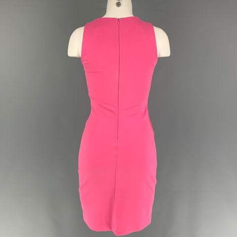 RED VALENTINO Size S Pink Ruffled Sleeveless Dress