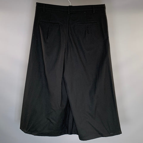 JNBY Size XL Black Wool Blend Wide Leg Casual Pants