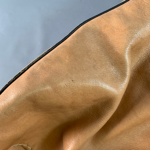 CHLOE Beige Leather Top Handles Zip Handbag