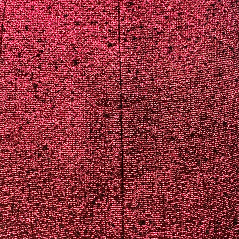 MARC JACOBS Size 0 Pink Black Polyester Woven A-Line Knee Length Skirt