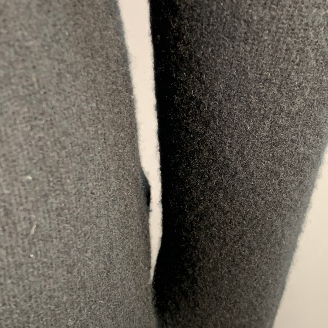 NEIMAN MARCUS Size XL Black Cashmere Turtleneck Sweater
