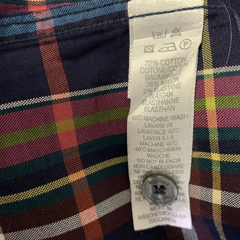 PS by PAUL SMITH Size M Purple Navy & Multi color Plaid Long Sleeve Shirt