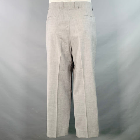 VERSACE Vintage Size 42 Grey Wool Notch Lapel Suit