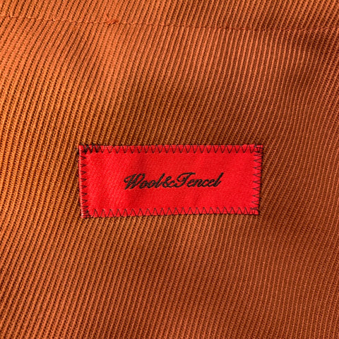 ABITO SARTORIALE Veste de travail en laine mélangée marron chiné Taille 44