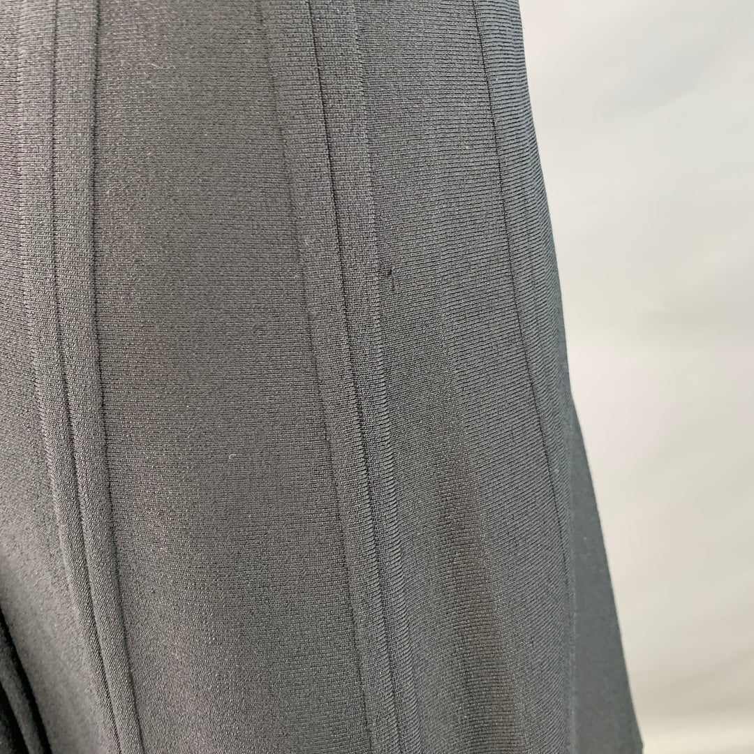 TED BAKER Size S Black Viscose Blend A-Line Above Knee Skirt