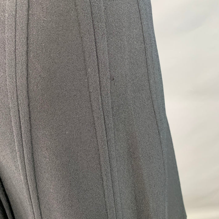 TED BAKER Size S Black Viscose Blend A-Line Above Knee Skirt