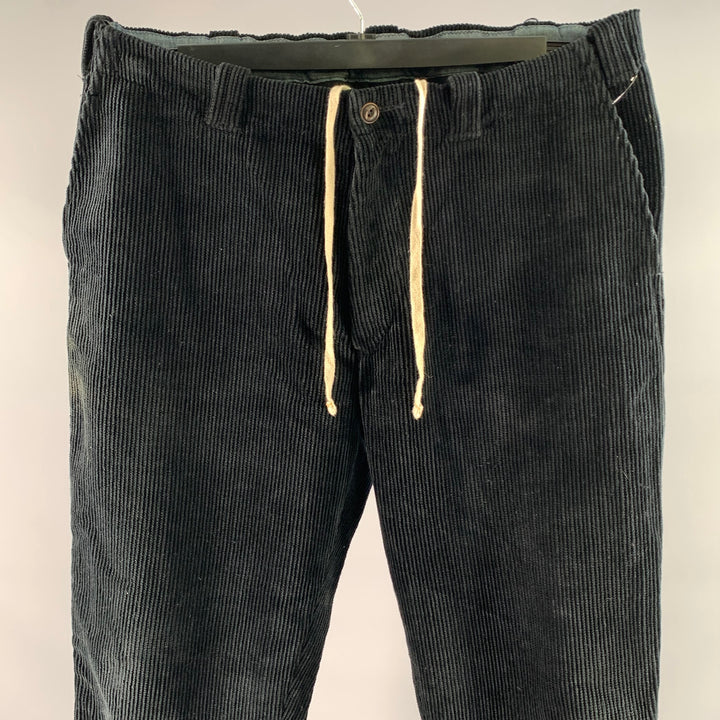 45rpm Size L Navy Corduroy Cotton Pants