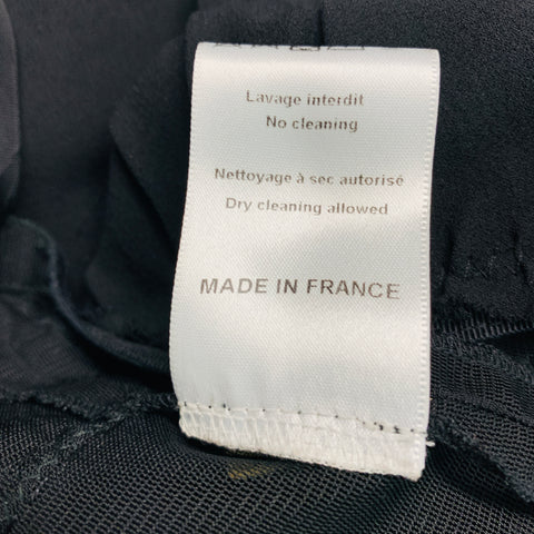 NINA RICCI Taille 6 Jupe crayon en soie noire