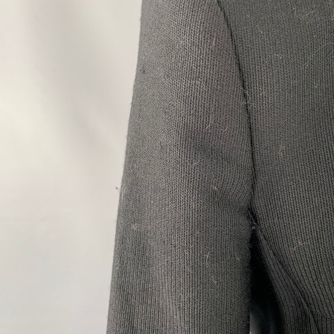ISABEL MARANT Size S Black Wool Lambskin Shawl Collar Jacket