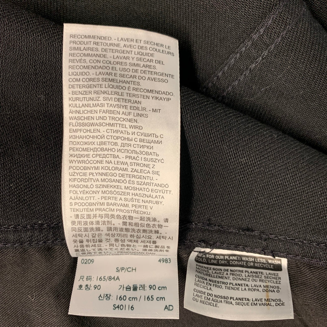 LEVI STRAUSS Size S Black Cotton Worker Jacket