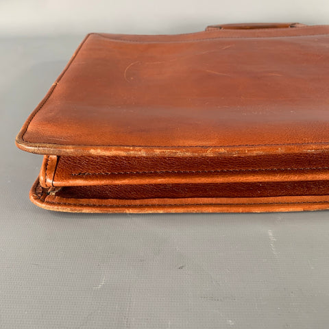 Mallette VINTAGE en cuir marron