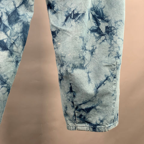 STORY MFG. Size 34 Blue Navy Dyed Organic Cotton Drop Crotch Casual Pants