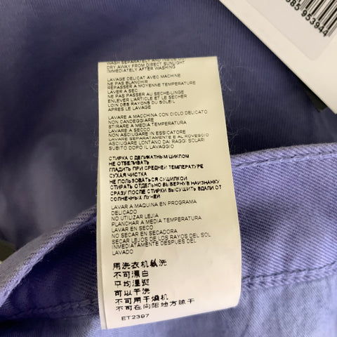 DIRK BIKKEMBERGS Size 30 Purple Cotton Button Fly Jeans