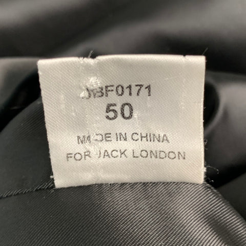 JACK LONDON Taille 40 Manteau à capuche en laine mélangée grise