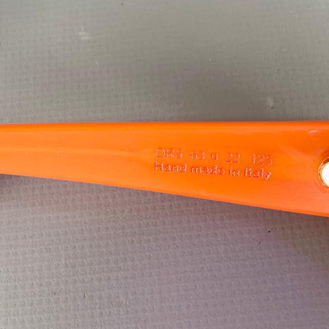 MARNI Cumulus Cloud Orange Acetate Sunglasses