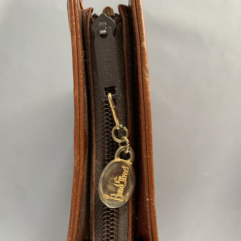 Mallette VINTAGE en cuir marron