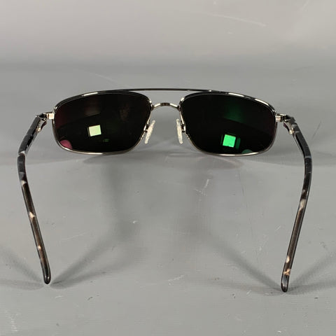 MAUI JIM Black Grey Tortoise Acetate Metal Sunglasses