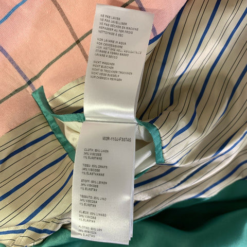 PS by PAUL SMITH Chest Size 34 Pink Blue Green Purple Brown Sport Coat