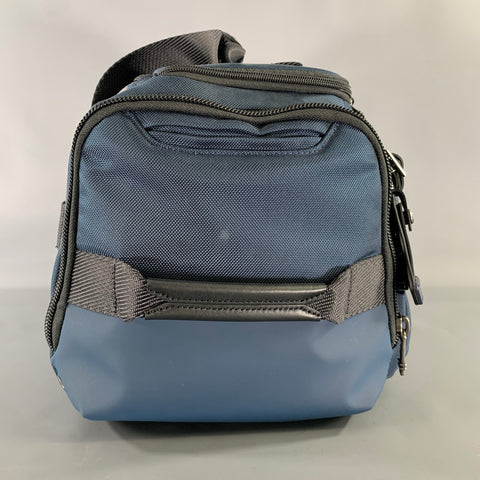 Sacs polochons en toile chinée noire bleu marine TUMI