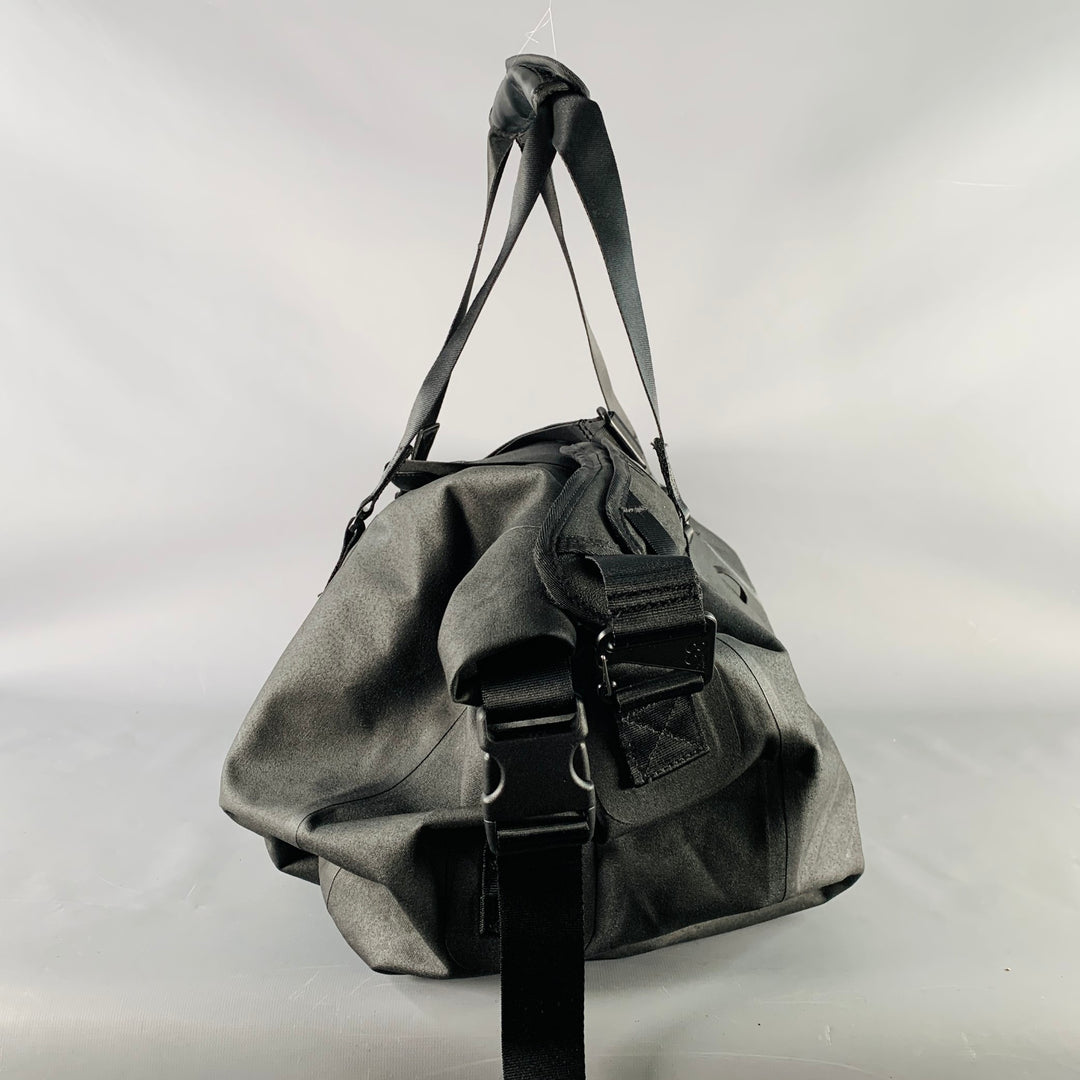 NIKE Eugene Black Logo Polyester Duffle Bag