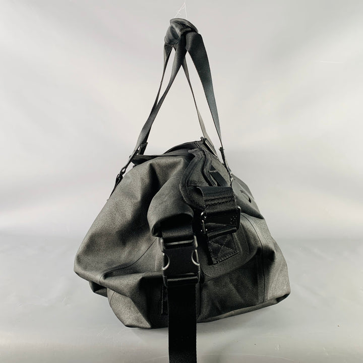 NIKE Eugene Black Logo Polyester Duffle Bag