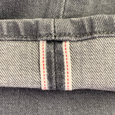 J.BRAND Taille 31 Jean en jean selvedge coupe slim fuselée en mélange de coton gris Tyler
