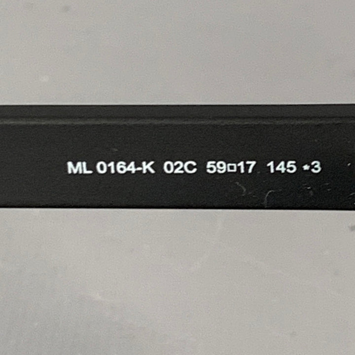 MONCLER Black Acetate Square Mirrored Sunglasses