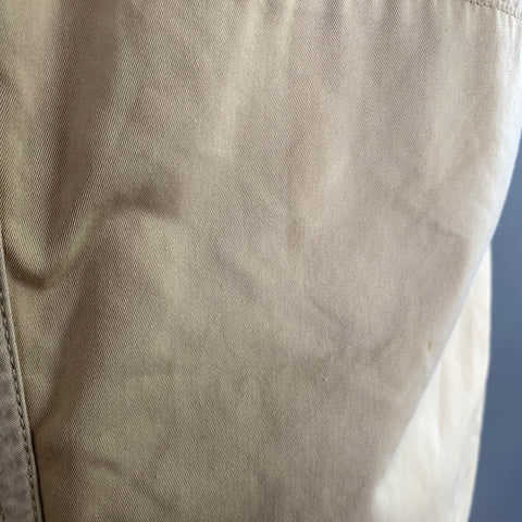 VISVIM Size M Khaki Cotton Button Fly Casual Pants