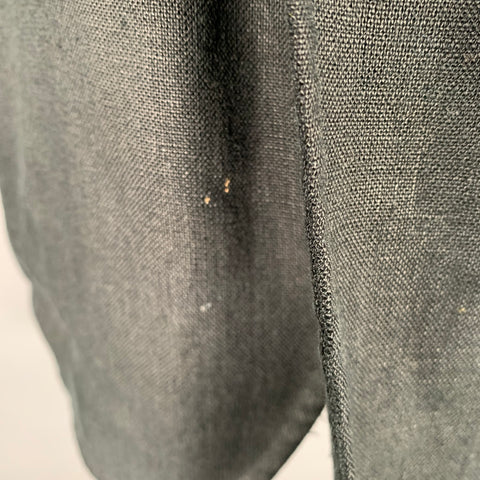POLO by RALPH LAUREN Size M Black Linen Notch Lapel Sport Coat