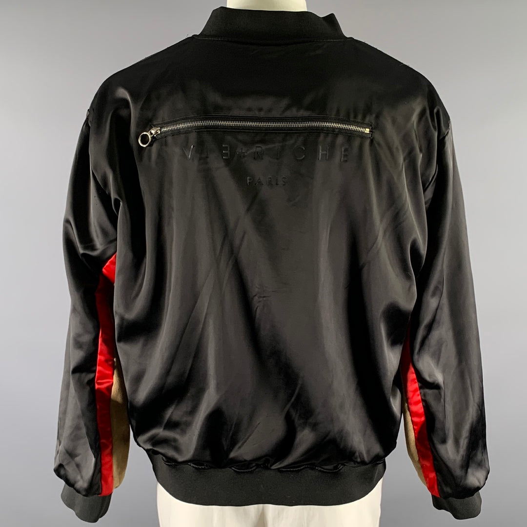 VIE + RICHE Size XXL Reversible Polyester Blend Jacket