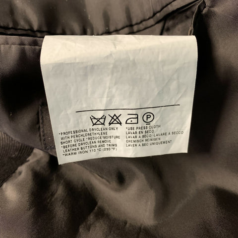 ZEGNA Chest Size 42 Brown Corduroy Cotton Notch Lapel Sport Coat