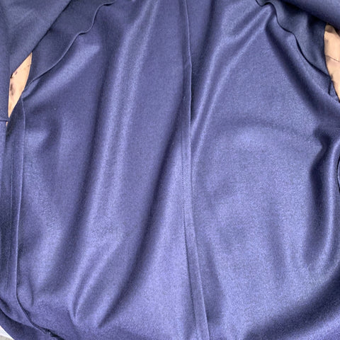 PAUL SMITH Size 42 Navy Wool Cashmere Notch Lapel Sport Coat