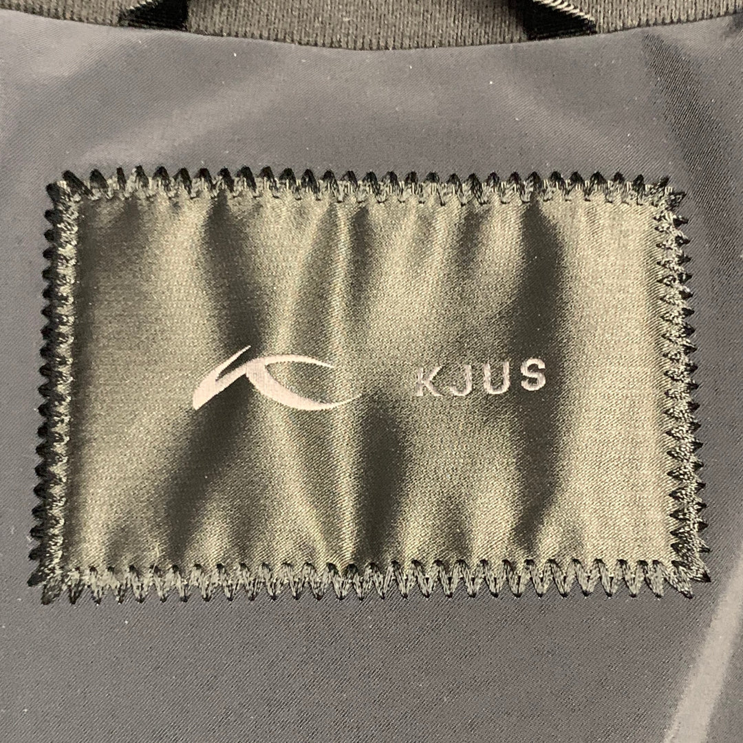 KJUS Size M Formula SE Black Polyamide Blend Hooded Ski Jacket