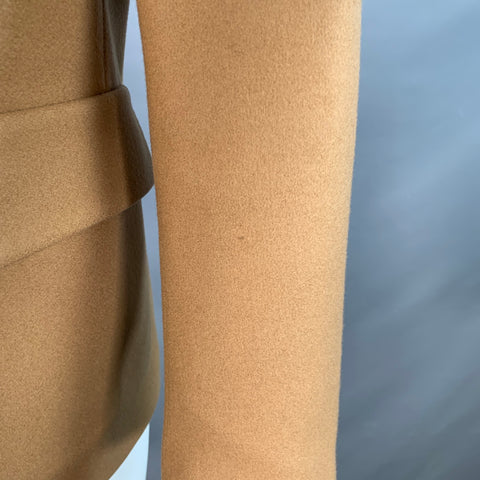 WOOSTER + LARDINI Size 40 Regular Tan Wool Notch Lapel Sport Coat