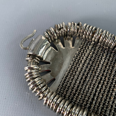 ALEXANDER MCQUEEN Silver Metal Choker Necklace