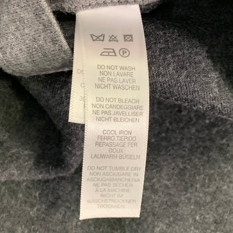 PAUL SMITH Size L Grey Heather Wool Blend Single Breasted Notch Lapel Buttoned Jacket