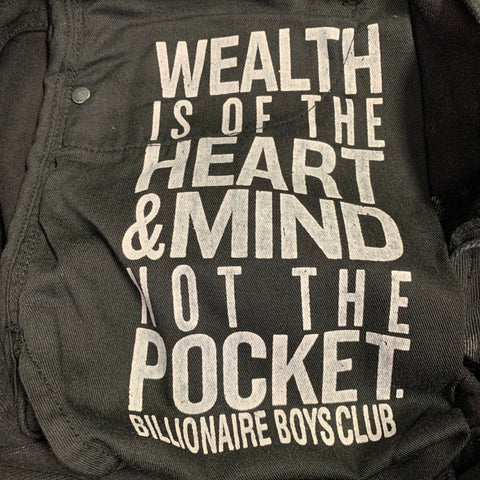 BILLIONAIRE BOYS CLUB Size 34 Black Grey Paint Splatter Raw Edge Shorts