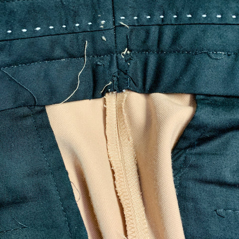 DRIES VAN NOTEN Size 32 Tan Twill Polyester Wool Pleated Dress Pants