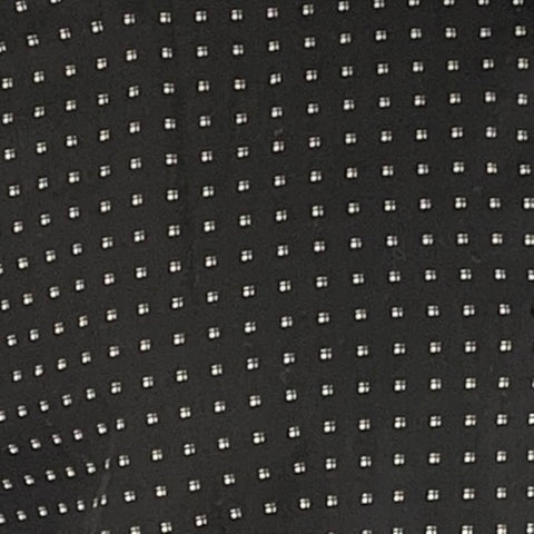 VINCE Camisa de manga larga con un bolsillo de algodón Nailhead blanco marino talla M
