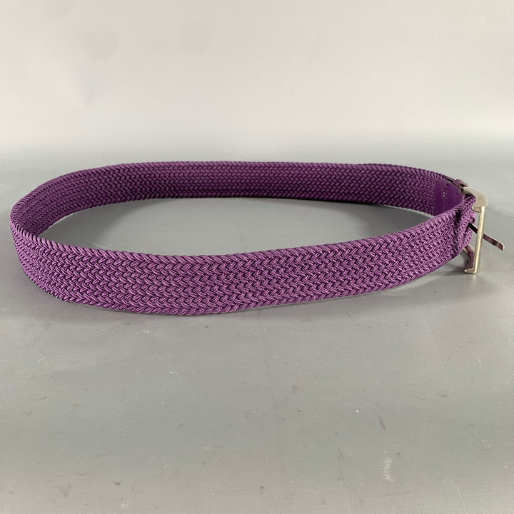 NO BRAND Size 38 Purple Woven Belt