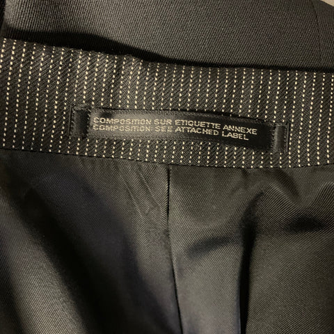 YOHJI YAMAMOTO AW1993 Chest Size S Black White HP-J86-881 Stripe Wool Sport Coat