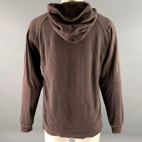 VISVIM Size XL Grey Wash Cotton Hoodie Sweatshirt