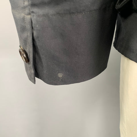 JIL SANDER Size 42 Black Parka Jacket
