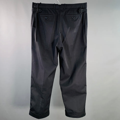 CRAIG GREEN Size L Navy Polyester Cotton Twill Straight Casual Pants