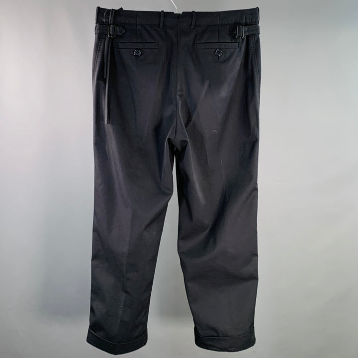 CRAIG GREEN Size L Navy Polyester Cotton Twill Straight Casual Pants