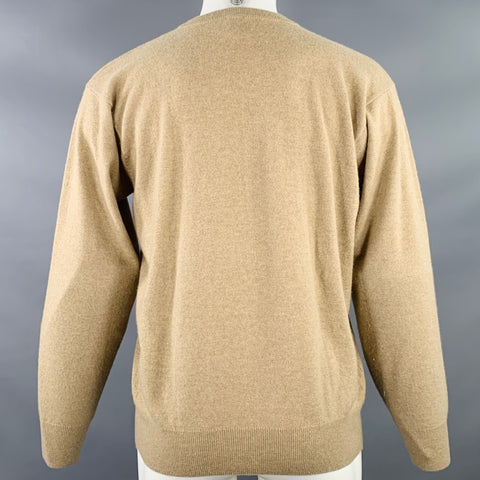 TSE Size M Camel Cashmere Crew Neck Pullover