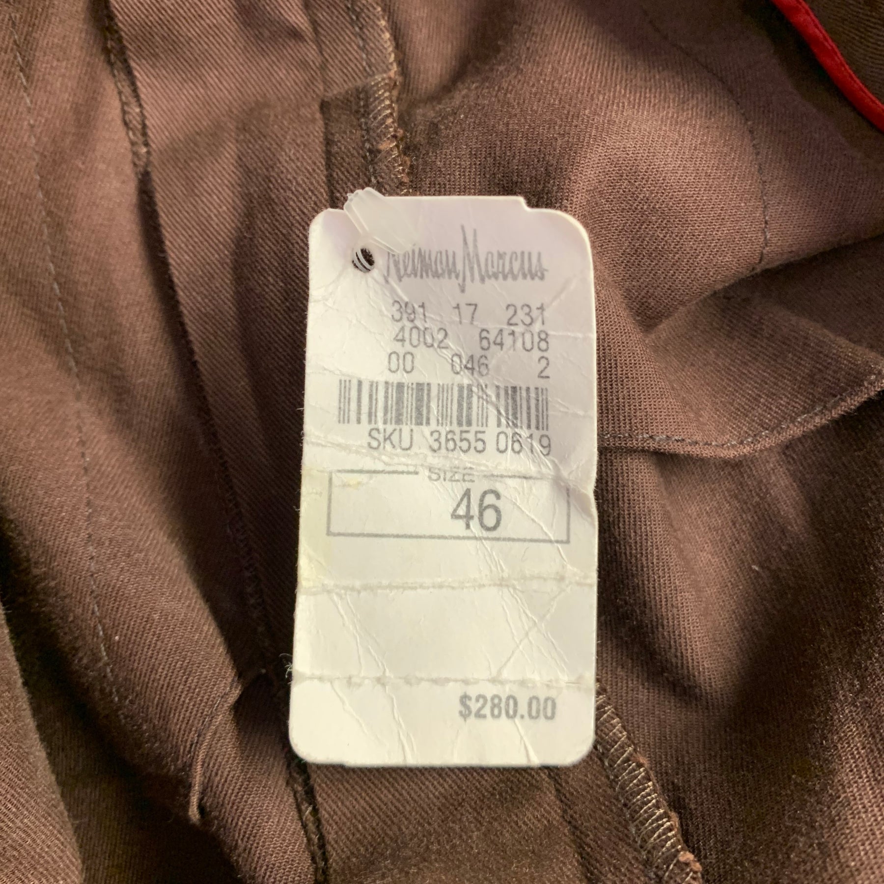 PRADA Size 30 Brown Flat Front Casual Pants – Sui Generis Designer